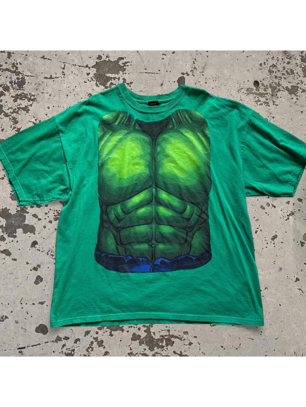 Mens Marvel Mad Engine Hulk Tee Size XXL